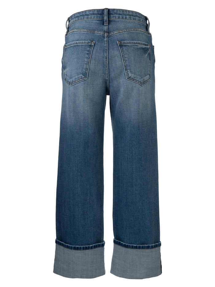 Sienna High Rise Straight Leg Roll-up