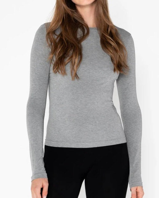 Bamboo Long Sleeve Crew Neck