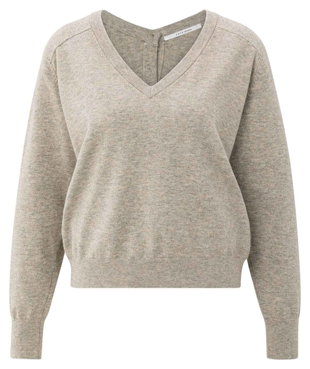 Double V-Neck Sweater