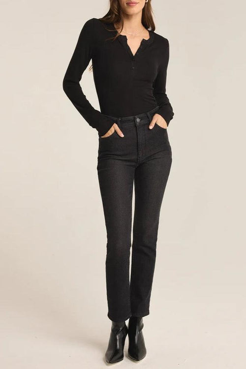 Scarlett Rib Henley