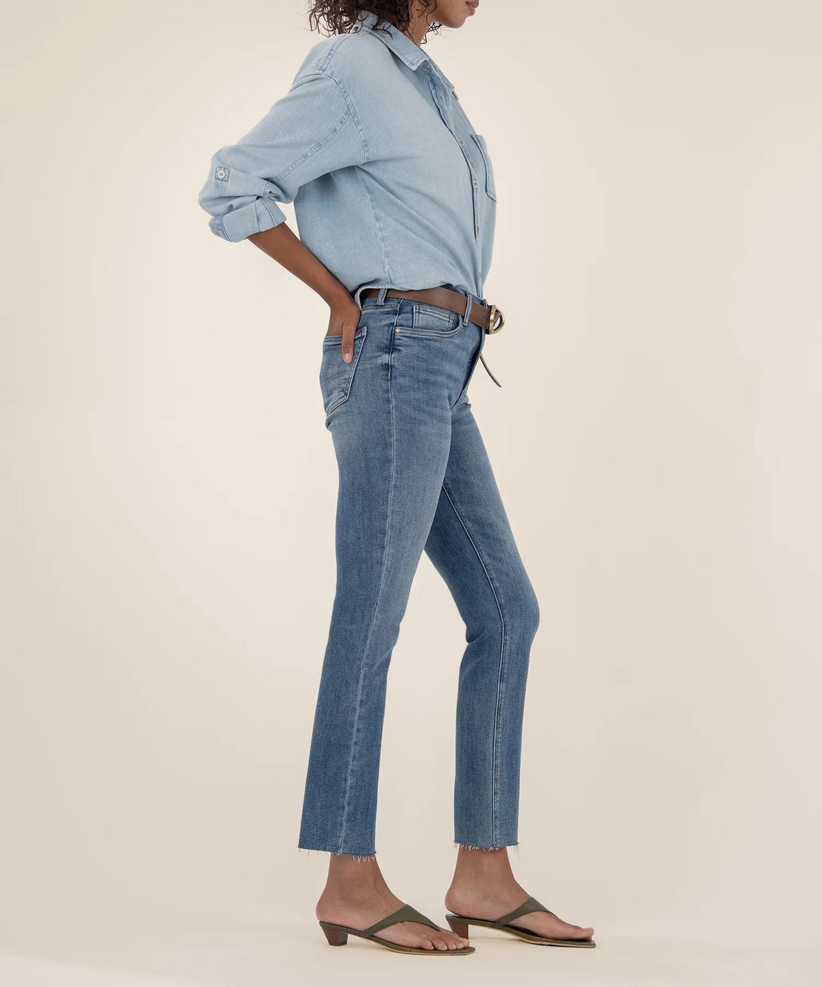 Rachael High Rise Straight Leg