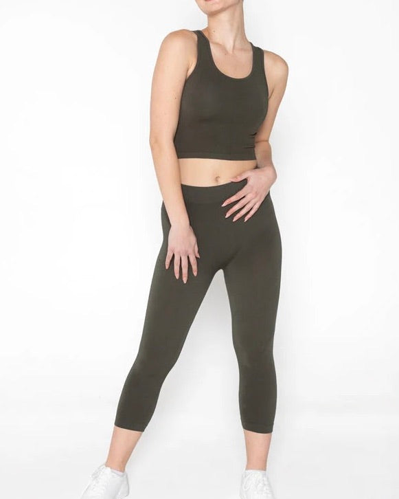 Bamboo 3/4 Length Legging