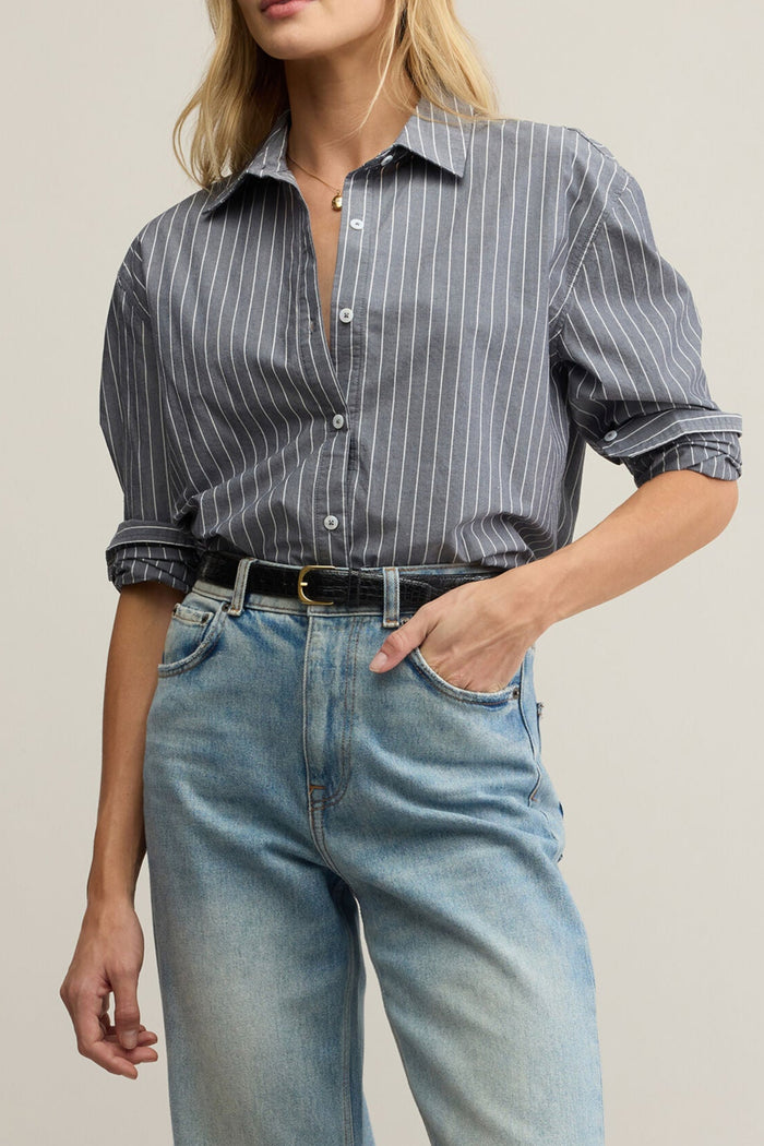 Seaport Striped Poplin Shirt
